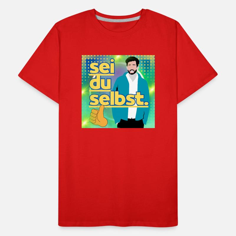 Sei du selbst Männer Premium Bio T-Shirt