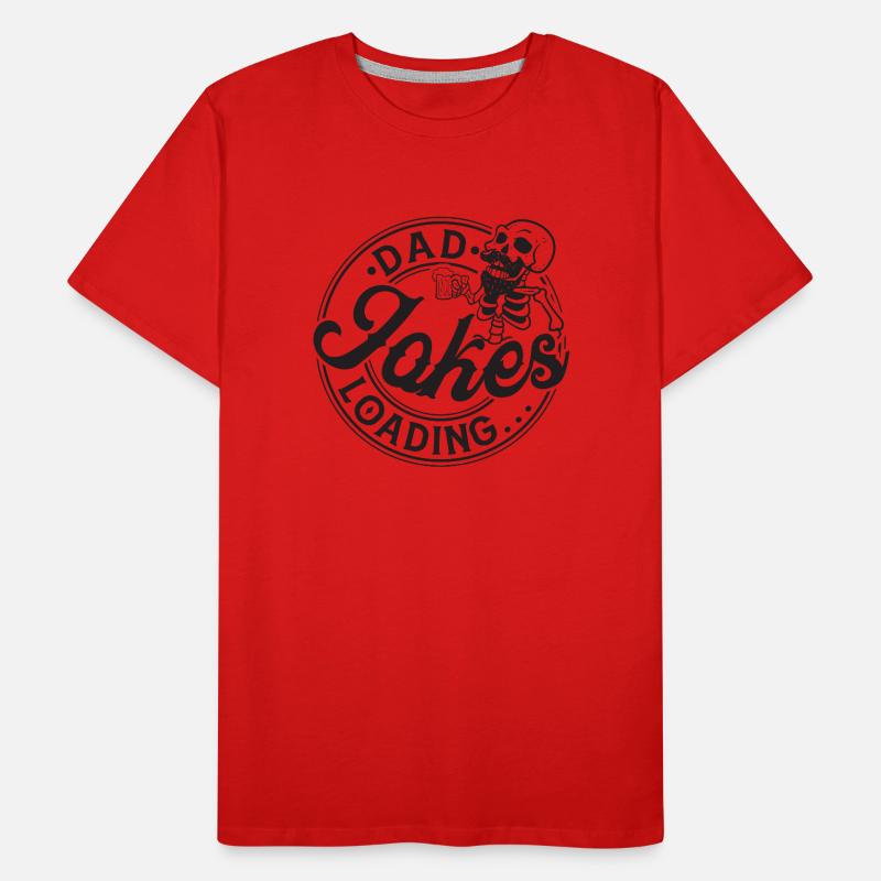 Dad Jokes Loading... Männer Premium Bio T-Shirt