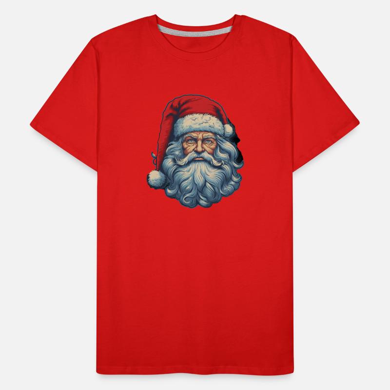 Weihnachtsmann Männer Premium Bio T-Shirt