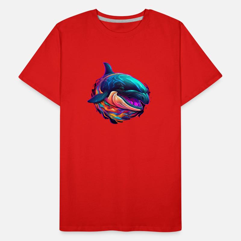 Orca Kunst Männer Premium Bio T-Shirt