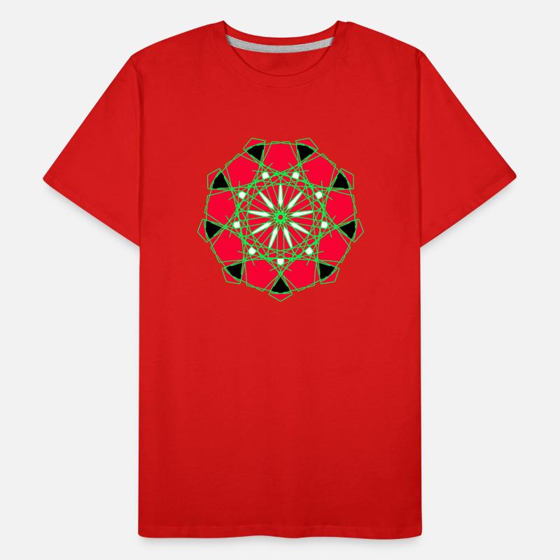 Pattern Men's Premium Organic T-Shirt