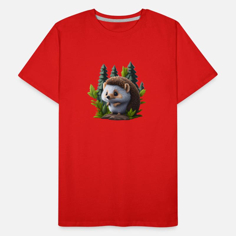 Kleiner Igel Männer Premium Bio T-Shirt