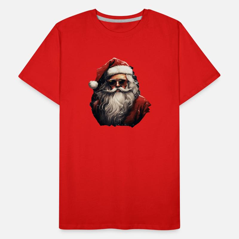 Weihnachtsmann Männer Premium Bio T-Shirt