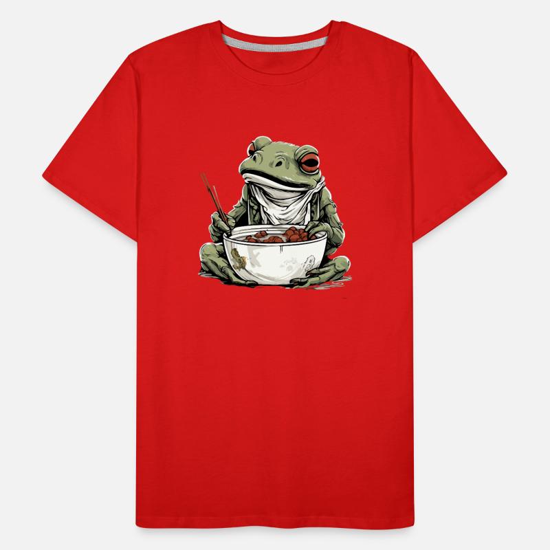 Kriko the greedy toad Men's Premium Organic T-Shirt