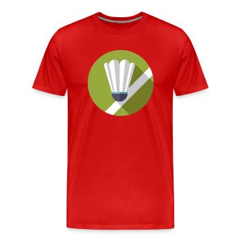 Sport - Männer Premium Bio T-Shirt - Rot - Vorne - Damien (186cm)