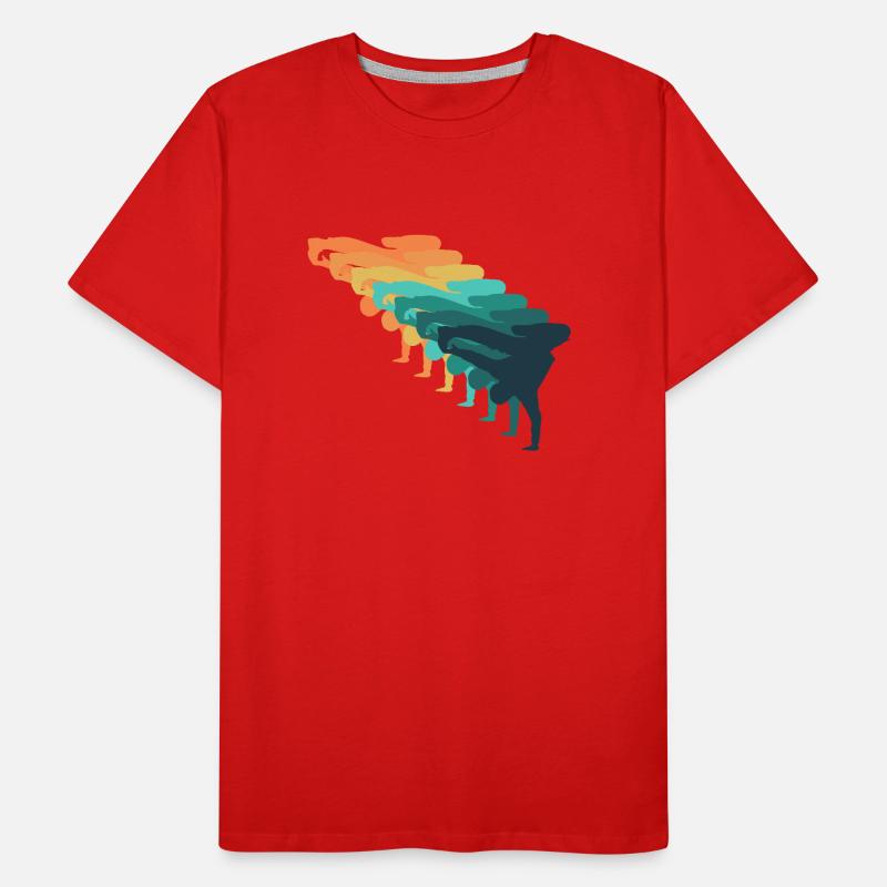 Breakdance rétro T-shirt bio Premium Homme