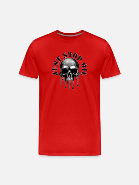 Just stop oil - Men's Premium Organic T-Shirt - red