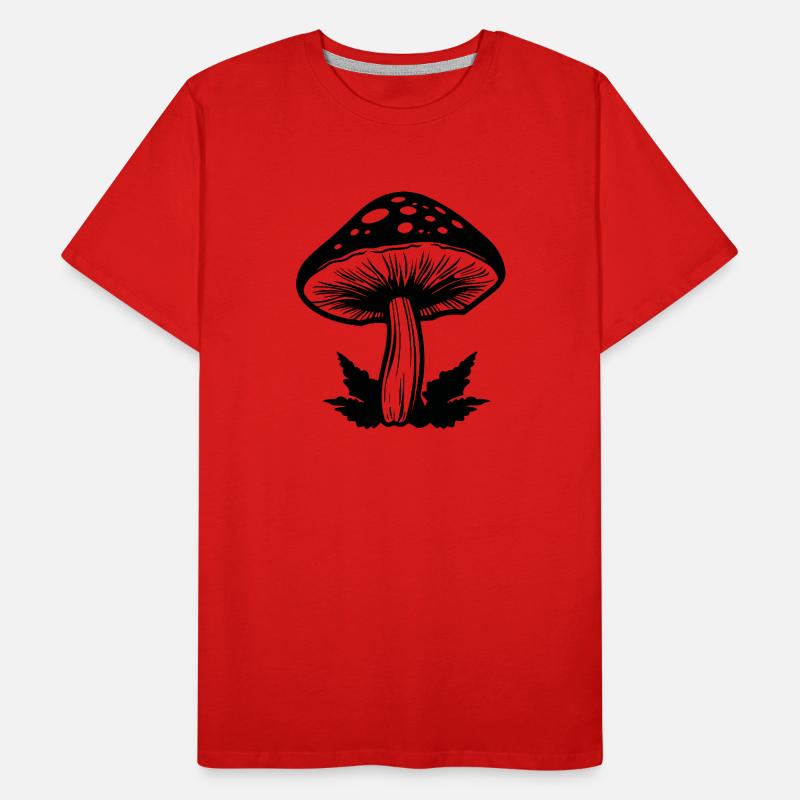 Champignon Cueilleur de champignons Champignons Champignons T-shirt bio Premium Homme