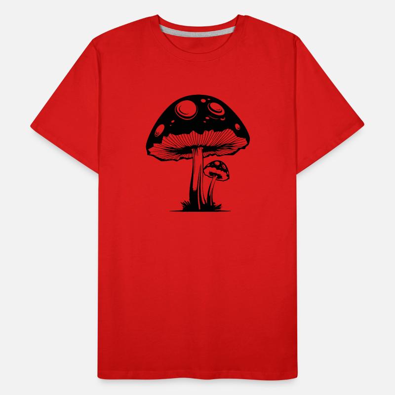 Champignon Cueilleur de champignons Champignons Champignons T-shirt bio Premium Homme