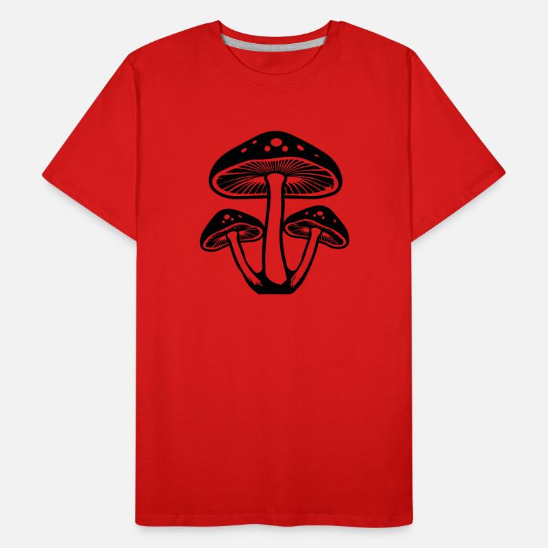 Champignon Cueilleur de champignons Champignons Champignons T-shirt bio Premium Homme