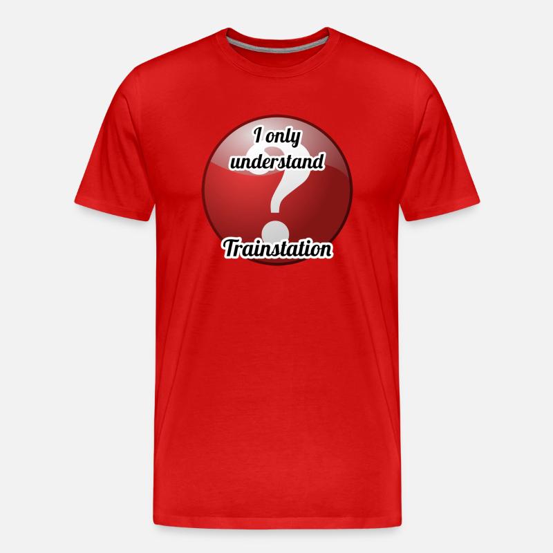 PhotoRoom 20230718 005131 - Männer Premium Bio T-Shirt - Rot