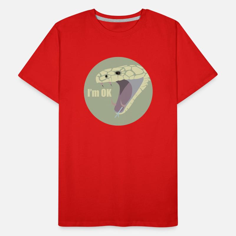 Mir geht es gut Männer Premium Bio T-Shirt