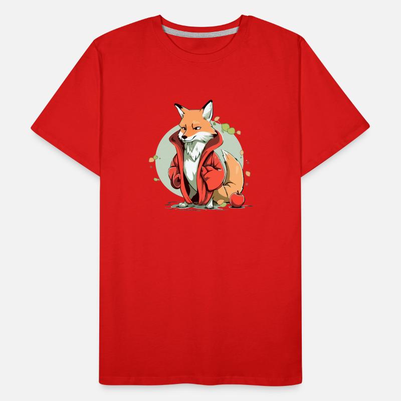 Zulo the fox Men's Premium Organic T-Shirt