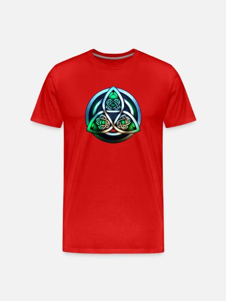 culture celte - T-shirt bio Premium Homme - rouge