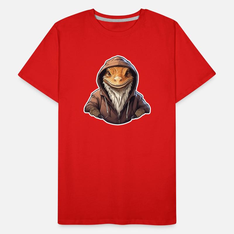 Coole Bartagame in Freizeitkleidung Männer Premium Bio T-Shirt