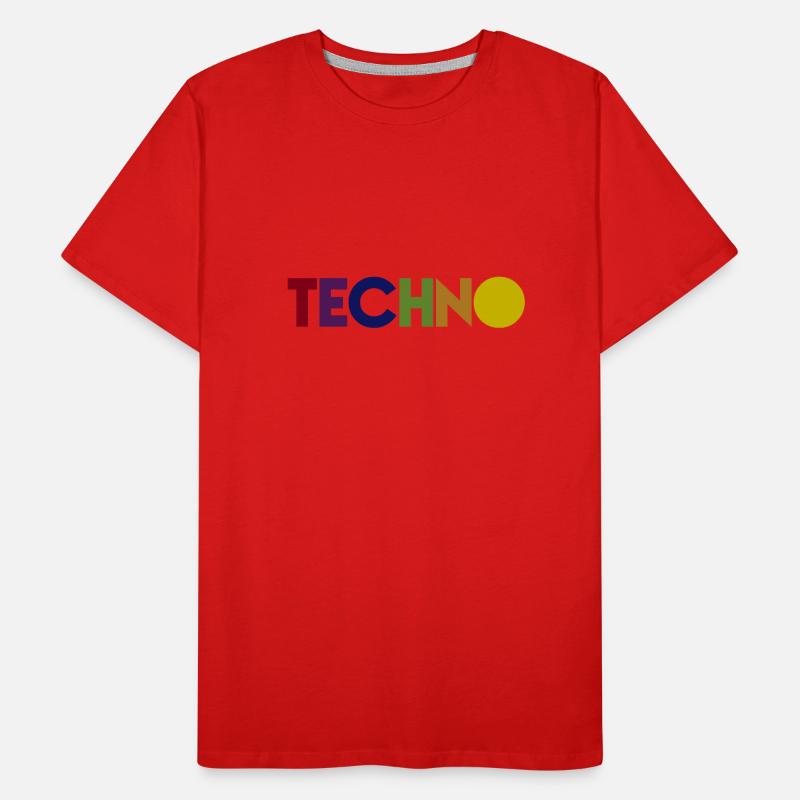 Techno T-shirt bio Premium Homme