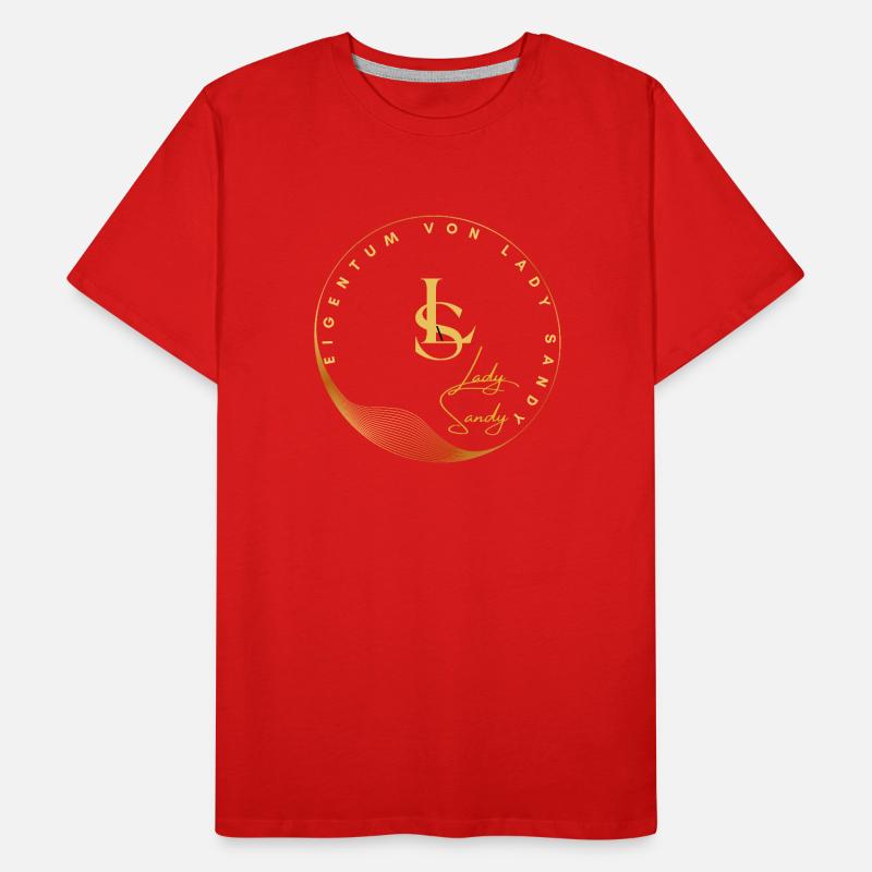 LAdy Sandy - Eigentum Männer Premium Bio T-Shirt