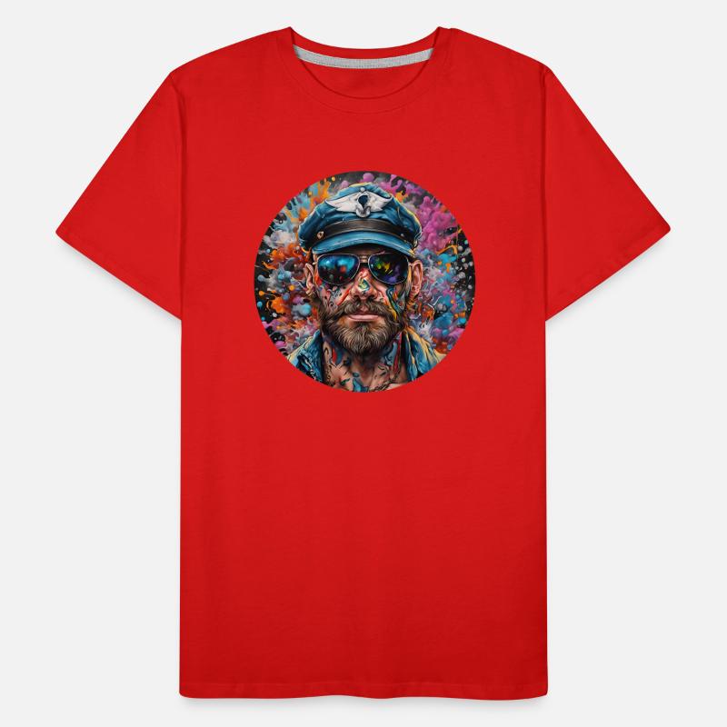 Mann Männer Premium Bio T-Shirt