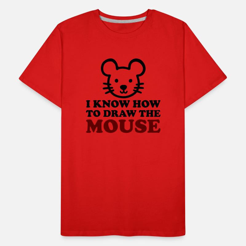 The Mouse Männer Premium Bio T-Shirt