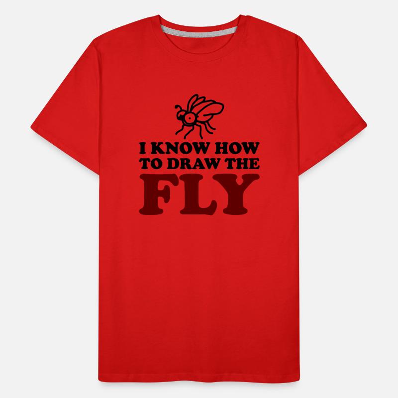 The Fly Männer Premium Bio T-Shirt