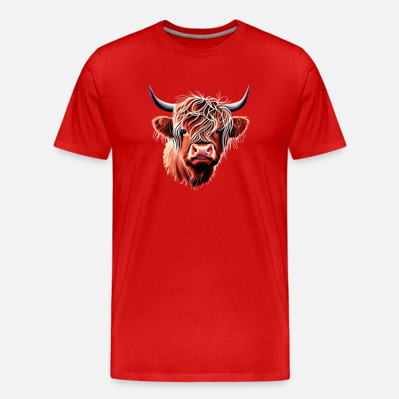 2b - Männer Premium Bio T-Shirt - Rot
