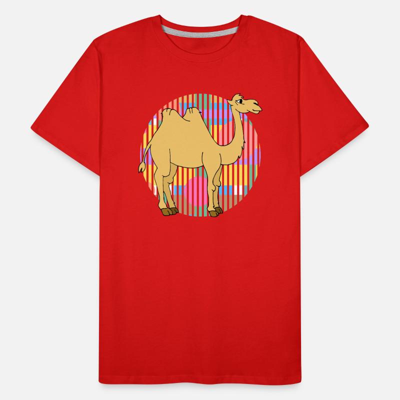 Kamel Männer Premium Bio T-Shirt
