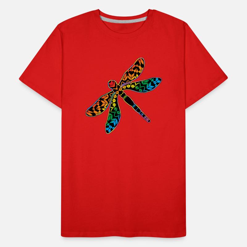Libelle Männer Premium Bio T-Shirt