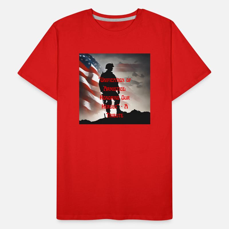 Veterans, veterans, armistice. Men's Premium Organic T-Shirt