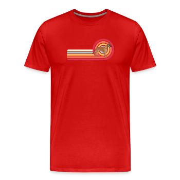 malinois belge Rtero malinois belge - T-shirt bio Premium Homme - rouge - Devant - Damien (186cm)