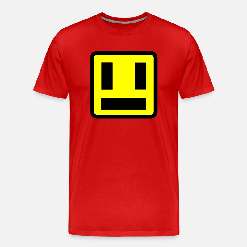 SBB Ausschaltsignal - Männer Premium Bio T-Shirt - Rot