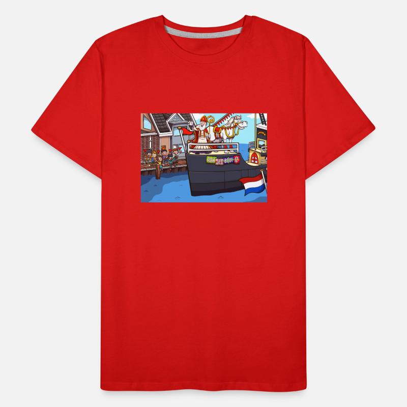 Arrivée de Saint-Nicolas T-shirt bio Premium Homme