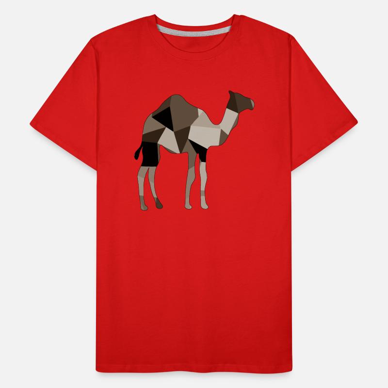 Kamel Männer Premium Bio T-Shirt