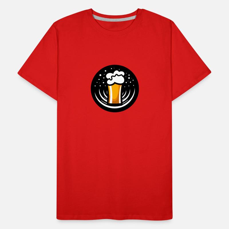 Bier Männer Premium Bio T-Shirt
