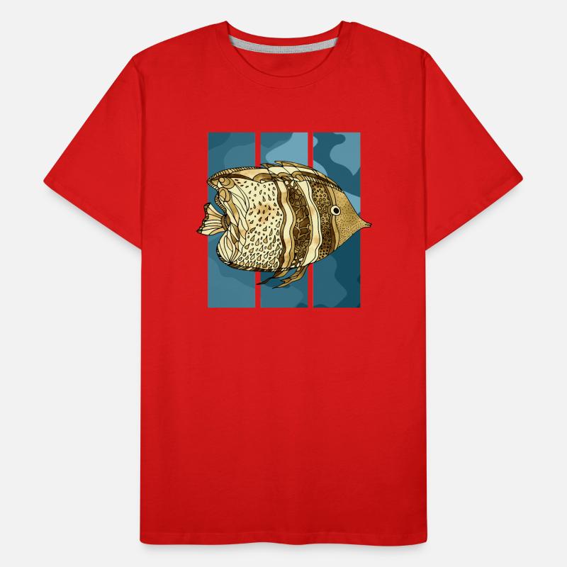 Fish Men's Premium Organic T-Shirt