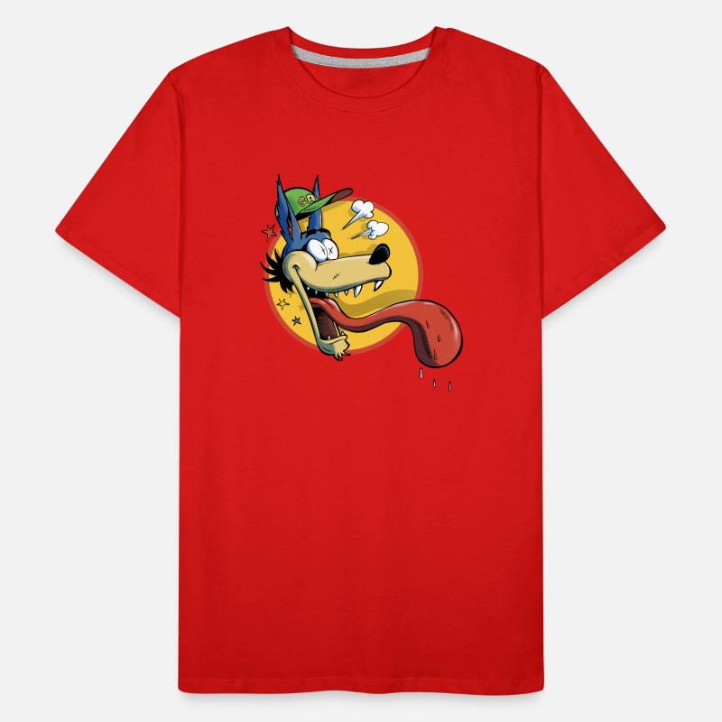 Expressive Wolf Men's Premium Organic T-Shirt