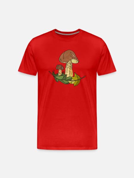 Mycètes - T-shirt bio Premium Homme - rouge