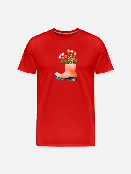 Garden Hobby Gardener Gardening Gardening Gardener - Men's Premium Organic T-Shirt - red
