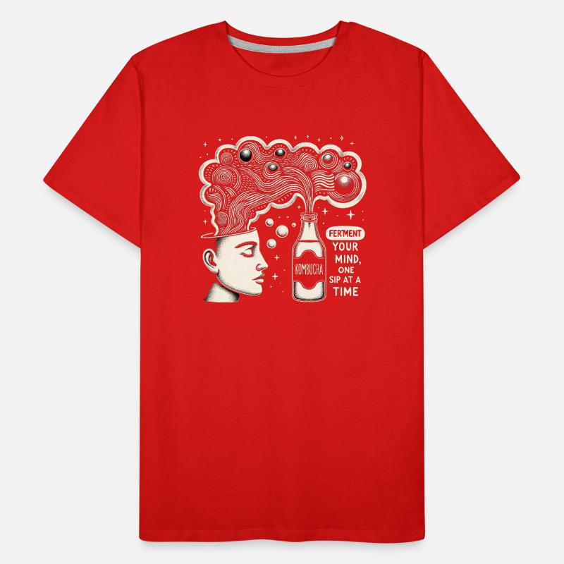 Fermented Mindset 2 Men's Premium Organic T-Shirt