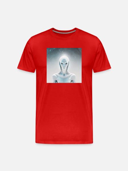 Astronomie - Männer Premium Bio T-Shirt - Rot