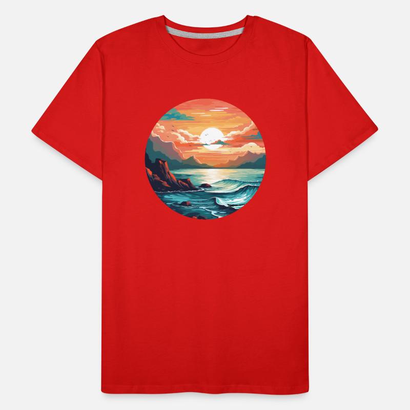 Silent morning Men's Premium Organic T-Shirt