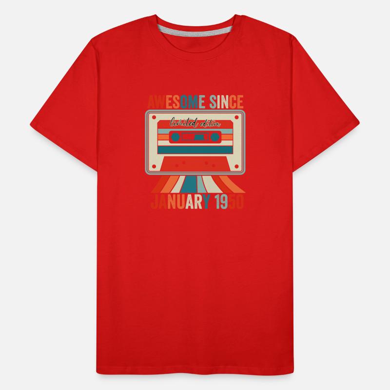75. Geburtstag Dezember 1950 Geschenkidee 75 Jahre Männer Premium Bio T-Shirt