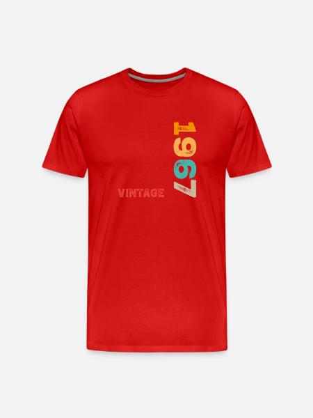Millésime 1967 - T-shirt bio Premium Homme - rouge