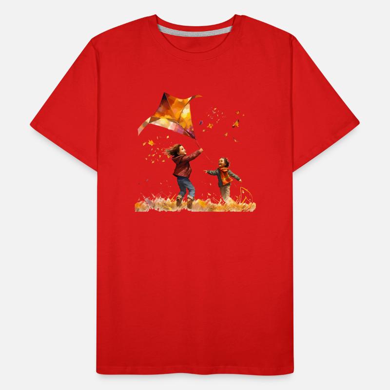 Soon flying kites like a pro Men's Premium Organic T-Shirt