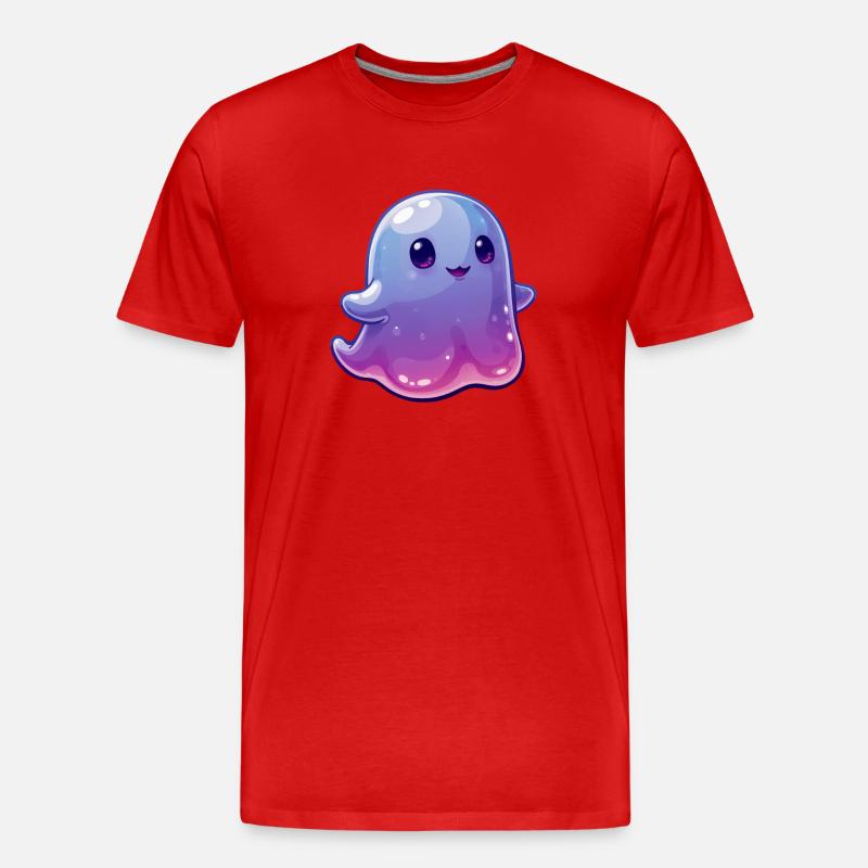 Kleiner Geist - Männer Premium Bio T-Shirt - Rot