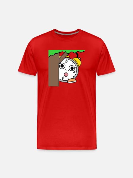 Lurk - Männer Premium Bio T-Shirt - Rot