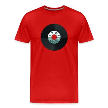 Millésime 1994 - T-shirt bio Premium Homme - rouge - Devant - Damien (186cm)