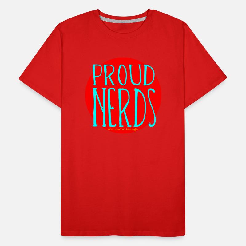 Proud Nerds Männer Premium Bio T-Shirt