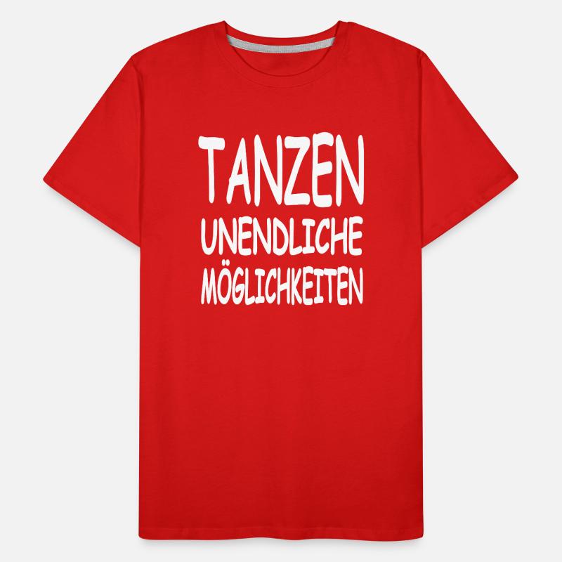 Tanzen Männer Premium Bio T-Shirt
