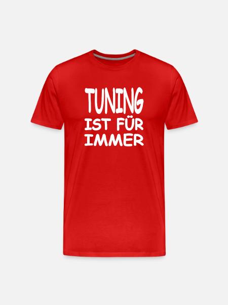 Tuning - Men's Premium Organic T-Shirt - red