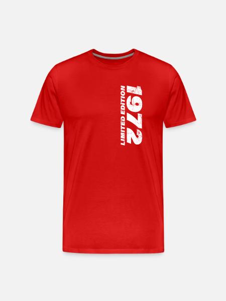 Millésime 1972 - T-shirt bio Premium Homme - rouge